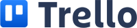 Trello logo blue
